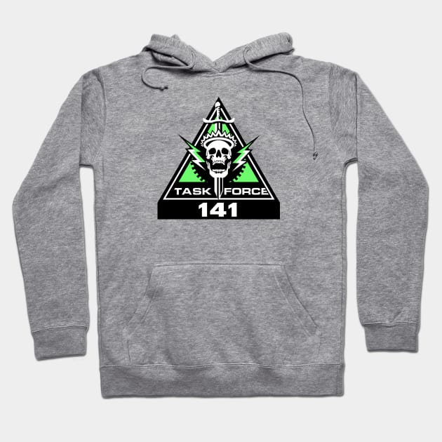 Call of Duty Modern Warfare 2 Task Force 141 emblem Hoodie by MaxDeSanje 